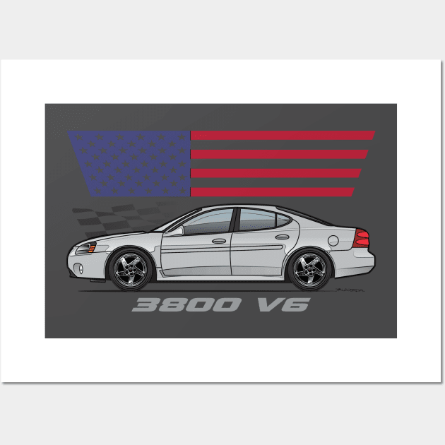 3800 V6 - silver 2 Wall Art by JRCustoms44